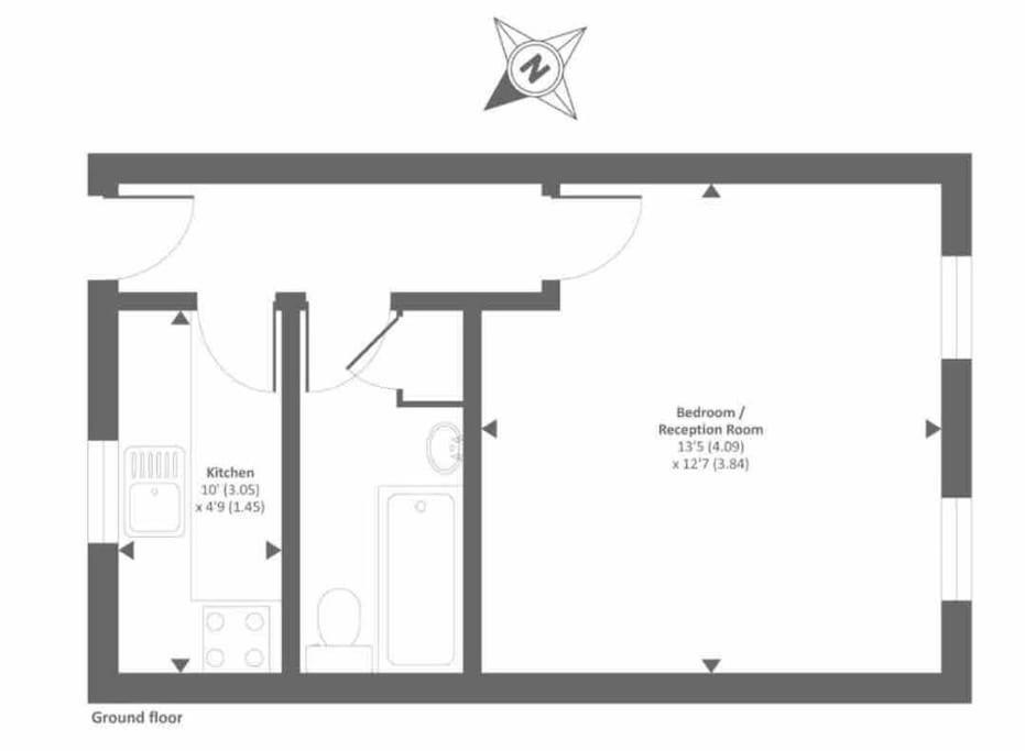 Ferienwohnung Exclusive Flat In Oxford Centre With Ac Exterior foto